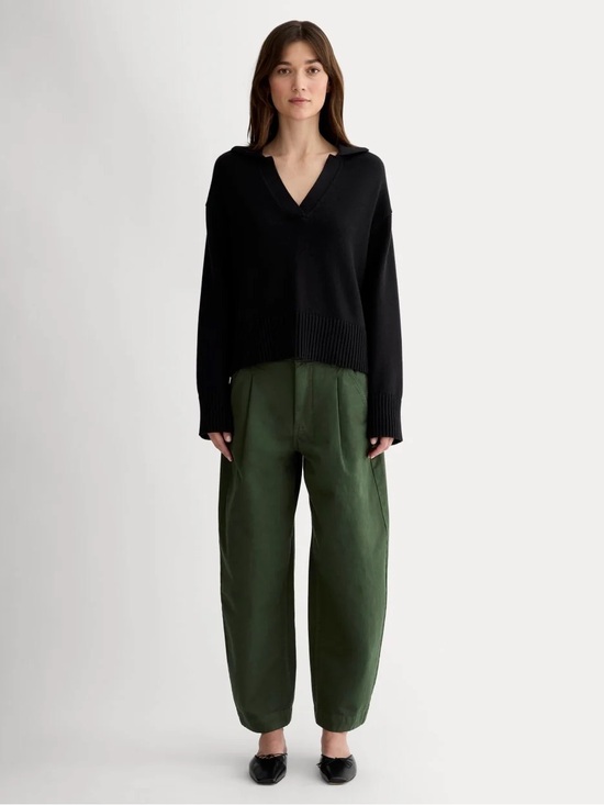 Everlane Pants - Everlane Everywhere Pants in Dark Forest